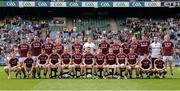 31 July 2016; The Galway squad before the GAA Football All-Ireland Senior Championship Quarter-Final match between Galway and Tipperary at Croke Park in Dublin. Photo by Eóin Noonan/Sportsfile