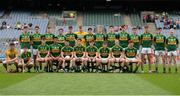 31 July 2016; The Kerry squad before the Electric Ireland GAA Football All-Ireland Minor Championship Quarter-Final match between Kerry and Derry at Croke Park in Dublin. Photo by Eóin Noonan/Sportsfile