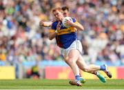 31 July 2016; George Hannigan of Tipperary  in action against Paul Conroy of Galway  during the GAA Football All-Ireland Senior Championship Quarter-Final match between Galway and Tipperary at Croke Park in Dublin. Photo by Eóin Noonan/Sportsfile