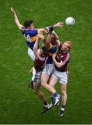31 July 2016; Michael Quinlivan, left, and Peter Acheson of Tipperary in action against Enda Tierney, left, and Declan Kyne of Galway during the GAA Football All-Ireland Senior Championship Quarter-Final match between Galway and Tipperary at Croke Park in Dublin. Photo by Daire Brennan/Sportsfile