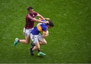 31 July 2016; Ciarán McDonald of Tipperary in action against Paul Conroy of Galway during the GAA Football All-Ireland Senior Championship Quarter-Final match between Galway and Tipperary at Croke Park in Dublin. Photo by Daire Brennan/Sportsfile