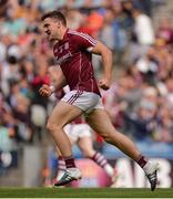 31 July 2016; Damien Comer of Galway celebrates scoring his side's first goal during the GAA Football All-Ireland Senior Championship Quarter-Final match between Galway and Tipperary at Croke Park in Dublin. Photo by Piaras Ó Mídheach/Sportsfile