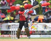 31 July 2016; Denesh Ramdin of Trinbago Knight Riders hits 4 during Match 29 of the Hero Caribbean Premier League match between Trinbago Knight Riders and St Kitts and Nevis Patriots at Central Broward Stadium in Lauderhill, Florida, United States of America. Photo by Randy Brooks/Sportsfile