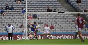 31 July 2016; Conor Sweeney of Tipperary beats the Galway full back Declan Kyne and goalkeeper Bernard Power to score his sides second goal during the GAA Football All-Ireland Senior Championship Quarter-Final match between Galway and Tipperary at Croke Park in Dublin. Photo by Ray McManus/Sportsfile