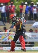 31 July 2016; Lendl Simmons of St Kitts and Nevis Patriots hits 4 during Match 29 of the Hero Caribbean Premier League match between Trinbago Knight Riders and St Kitts and Nevis Patriots at Central Broward Stadium in Lauderhill, Florida, United States of America. Photo by Randy Brooks/Sportsfile.