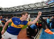 31 July 2016; Conor Sweeney of Tipperary celebrates after the GAA Football All-Ireland Senior Championship Quarter-Final match between Galway and Tipperary at Croke Park in Dublin. Photo by Eóin Noonan/Sportsfile