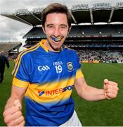 31 July 2016; Martin Dunne of Tipperary celebrates after the GAA Football All-Ireland Senior Championship Quarter-Final match between Galway and Tipperary at Croke Park in Dublin. Photo by Ray McManus/Sportsfile