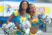 31 July 2016; Zouks cheerleaders during Match 30 of the Hero Caribbean Premier League match between Jamaica Tallawahs v St Lucia Zouks at Central Broward Stadium in Lauderhill, Florida, United States of America. Photo Ashley Allen/Sportsfile