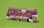 1 August 2016; The Galway squad before the TG4 Ladies Football All-Ireland Senior Championship Qualifiers match between Galway and Donegal at Glennon Brothers Pearse Park in Longford. Photo by Eóin Noonan/Sportsfile