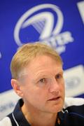30 September 2010; Leinster head coach Joe Schmidt during a press conference ahead of his side's Celtic League fixture, against Munster, on Satuday. Leinster Rugby press conference, David Lloyd Riverview, Clonskeagh, Dublin. Picture credit: Stephen McCarthy / SPORTSFILE
