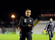 1 October 2010; Bohemians manager Pat Fenlon after the game. Airtricity League Premier Division, Bohemians v Bray Wanderers, Dalymount Park, Dublin. Picture credit: Stephen McCarthy / SPORTSFILE