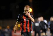 1 October 2010; A dejected Paddy Madden, Bohemians, after the game. Airtricity League Premier Division, Bohemians v Bray Wanderers, Dalymount Park, Dublin. Picture credit: Stephen McCarthy / SPORTSFILE