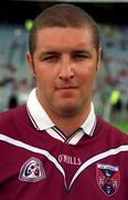 5 August 2001; Westmeath captain Christo Murtagh prior to the Allianz National Hurling League Division 2 Final match between Kerry and Westmeath at Croke Park in Dublin. Photo by Pat Murphy/Sportsfile