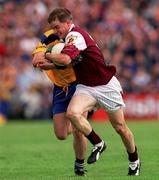 4 August 2001; Michael Donnellan of Galway during the Bank of Ireland All-Ireland Senior Football Championship Quarter-Final match between Galway and Roscommon at MacHale Park in Castlebar, Mayo. Photo by Aoife Rice/Sportsfile