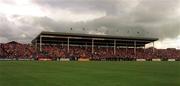 4 August 2001; A general view of the main stand prior to the Bank of Ireland All-Ireland Senior Football Championship Quarter-Final match between Galway and Roscommon at MacHale Park in Castlebar, Mayo. Photo by Aoife Rice/Sportsfile