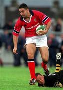 7 August 2001; Jeremy Staunton of Munster during the Triangular Tournament match between Munster and London Wasps at Thomond Park in Limerick. Photo by Matt Browne/Sportsfile