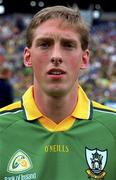 5 August 2001; Trevor Giles of Meath prior to the Bank of Ireland All-Ireland Senior Football Championship Quarter-Final match between Meath and Westmeath at Croke Park in Dublin. Photo by Pat Murphy/Sportsfile