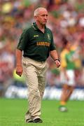 5 August 2001; Meath manager Seán Boylan during the Bank of Ireland All-Ireland Senior Football Championship Quarter-Final match between Meath and Westmeath at Croke Park in Dublin. Photo by Aoife Rice/Sportsfile