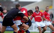 10 August 2001; John Fogarty of Munster during the Friendly match between Munster and Bath at Thomond Park in Limerick. Photo by Matt Browne/Sportsfile