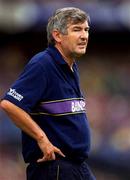 12 August 2001; Wexford manager Tony Dempsey during the Guinness All-Ireland Senior Hurling Championship Semi-Final match between Wexford and Tipperary at Croke Park in Dublin. Photo by Ray McManus/Sportsfile