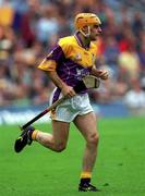 12 August 2001; Michael Jordan of Wexford during the Guinness All-Ireland Senior Hurling Championship Semi-Final match between Wexford and Tipperary at Croke Park in Dublin. Photo by Damien Eagers/Sportsfile
