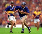 12 August 2001; Eoin Kelly of Tipperary during the Guinness All-Ireland Senior Hurling Championship Semi-Final match between Wexford and Tipperary at Croke Park in Dublin. Photo by Ray McManus/Sportsfile