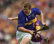 12 August 2001; Conor Gleeson of Tipperary during the Guinness All-Ireland Senior Hurling Championship Semi-Final match between Wexford and Tipperary at Croke Park in Dublin. Photo by Ray McManus/Sportsfile