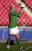 23 June 2001; Gavin Hickie of Ireland during the 2001 Southern Hemisphere Under 21 Championship match between Argentina and Ireland at Sydney Olympic Park in Australia. Photo by Matt Browne/Sportsfile