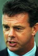 15 August 2001; Leeds United manager David O'Leary in attendance at the International Friendly match between Republic of Ireland and Croatia at Lansdowne Road in Dublin. Photo by David Maher/Sportsfile