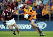 4 August 2001; Michael Ryan of Roscommon during the Bank of Ireland All-Ireland Senior Football Championship Quarter-Final match between Galway and Roscommon at MacHale Park in Castlebar, Mayo. Photo by Matt Browne/Sportsfile