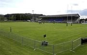 17 August 2001; A general view of Myreside Rugby Ground, home of Watsonians Rugby Football Club, prior to the Celtic Cup match between Edinburgh and Munster at Myreside Rugby Ground in Edinburgh, Scotland. Photo by Brendan Moran/Sportsfile