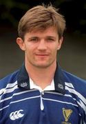 15 August 2001; Adam Magro during a Leinster Rugby squad portrait session at Old Belvedere Rugby Club in Dublin. Photo by Matt Browne/Sportsfile