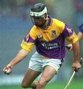 18 August 2001; Darren Stamp of Wexford during the Guinness All-Ireland Senior Hurling Championship Semi-Final Replay match between Wexford and Tipperary at Croke Park in Dublin. Photo by Ray McManus/Sportsfile