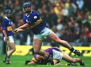 18 August 2001; Eugene O'Neill of Tipperary during the Guinness All-Ireland Senior Hurling Championship Semi-Final Replay match between Wexford and Tipperary at Croke Park in Dublin. Photo by Brendan Moran/Sportsfile