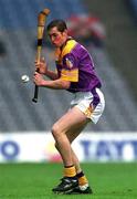 18 August 2001; Nicky Lambert of Wexford during the Guinness All-Ireland Senior Hurling Championship Semi-Final Replay match between Wexford and Tipperary at Croke Park in Dublin. Photo by Ray McManus/Sportsfile