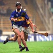 18 August 2001; Thomas Dunne of Tipperary during the Guinness All-Ireland Senior Hurling Championship Semi-Final Replay match between Wexford and Tipperary at Croke Park in Dublin. Photo by Brendan Moran/Sportsfile