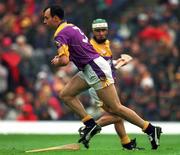 18 August 2001; Darragh Ryan of Wexford during the Guinness All-Ireland Senior Hurling Championship Semi-Final Replay match between Wexford and Tipperary at Croke Park in Dublin. Photo by Ray McManus/Sportsfile
