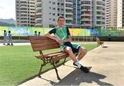 1 August 2016; Cyclist Dan Martin of Ireland, who will take part in the Men's Road Race, relaxes in the Olympic Village ahead of the start of the 2016 Rio Summer Olympic Games in Rio de Janeiro, Brazil. Photo by Brendan Moran/Sportsfile