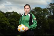 2 August 2016; Rachel Doyle, Peamount United in attendance during the launch of the Continental Tyres Women's National League at FAI HQ in Abbotstown, Dublin. The 2016 season will kick off this Saturday, August 6th and will run until December 2016. Follow all the action at @FAI_WNL or #WNL. Photo by David Maher/Sportsfile