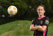 02 August 2016; Kylie Murphy, Wexford Youths Women's FC in attendance during the launch of the Continental Tyres Women's National League at FAI HQ in Abbotstown, Dublin. The 2016 season will kick off this Saturday, August 6th and will run until December 2016. Follow all the action at @FAI_WNL or #WNL. Photo by David Maher/Sportsfile
