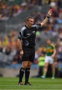 31 July 2016; Referee Maurice Deegan during the GAA Football All-Ireland Senior Championship Quarter-Final match between Clare and Kerry at Croke Park in Dublin. Photo by Ray McManus/Sportsfile