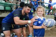 2 August 2016; Leinster's Mick Kearney meets supporters during a Leinster Rugby Open Training Session at Greystones RFC, Dr. Hickey Park in Greystones, Co. Wicklow. Photo by Seb Daly/Sportsfile