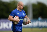 2 August 2016; Leinster's Richardt Strauss during Leinster Rugby Open Training Session at Greystones RFC, Dr. Hickey Park in Greystones, Co. Wicklow. Photo by Seb Daly/Sportsfile