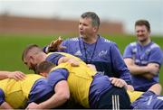 3 August 2016; Munster head coach Anthony Foley speaks to his players during Munster Rugby Squad Training at University of Limerick in Limerick. Photo by Diarmuid Greene/Sportsfile