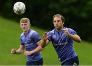 3 August 2016; Duncan Williams of Munster supported by team-mate Conor Fitzgerald during Munster Rugby Squad Training at University of Limerick in Limerick. Photo by Diarmuid Greene/Sportsfile