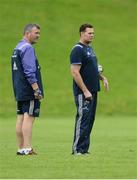 3 August 2016; Munster head coach Anthony Foley, left, and Director of Rugby Rassie Erasmus during Munster Rugby Squad Training at University of Limerick in Limerick. Photo by Diarmuid Greene/Sportsfile
