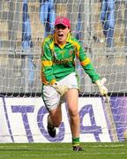 26 September 2010; Donegal goalkeeper R—is’n McCafferty celebrates at the end of the game. TG4 All-Ireland Intermediate Ladies Football Championship Final, Donegal v Waterford, Croke Park, Dublin. Picture credit: Dáire Brennan / SPORTSFILE