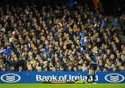 2 October 2010; Supporters watch on during the Celtic League, Leinster v Munster game, Aviva Stadium, Lansdowne Road, Dublin. Picture credit: Stephen McCarthy / SPORTSFILE