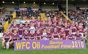 3 October 2010; The Castletown squad. Wexford County Senior Football Championship Final, Castletown v Kilanerin, Wexford Park, Wexford. Picture credit: David Maher / SPORTSFILE