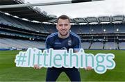 3 August 2016; Cavan footballer Alan O'Mara pictured at the launch of the 2016 GAA Health & Wellbeing Theme Day, “Little things can improve your game” taking place on August 28th in Croke Park. Croke Park, Dublin. Photo by Piaras Ó Mídheach/Sportsfile